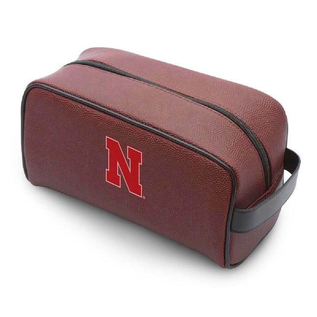 Nebraska Cornhuskers Football Toiletry and Cosmetics Bag - Authentic Series