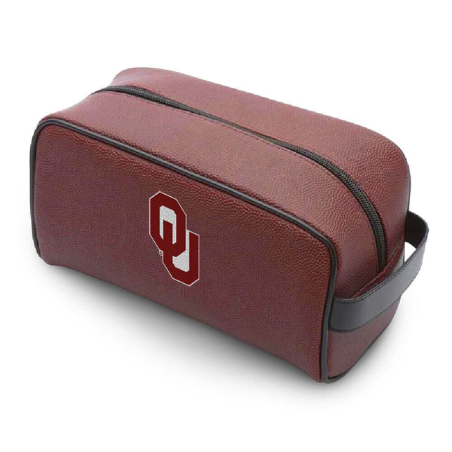 Oklahoma Sooners Football Toiletry and Cosmetics Bag - Authentic Series