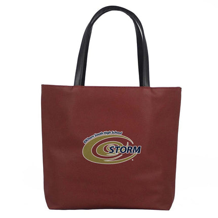 Elkhorn South Storm Football Tote Handbag - Authentic Series