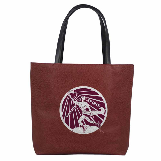 Blackwell Maroons Football Tote Handbag - Authentic Series
