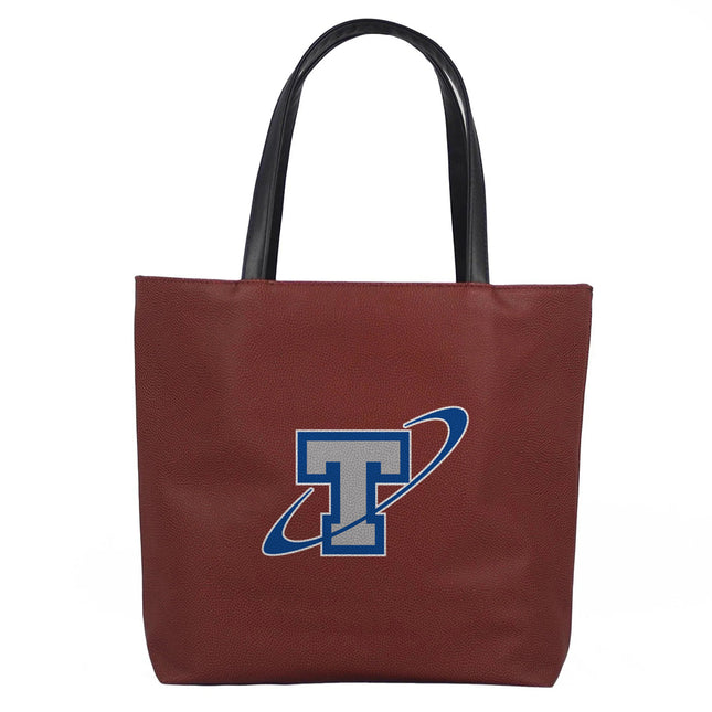 Papillion La Vista South Titans Football Tote Handbag - Authentic Series
