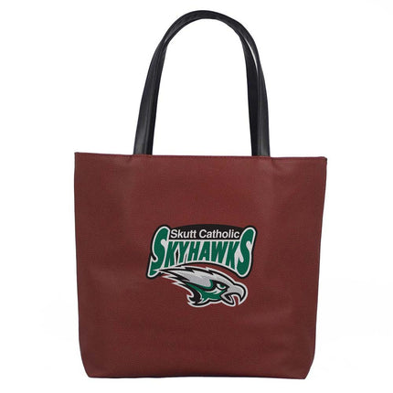Skutt Catholic SkyHawks Football Tote Handbag - Authentic Series
