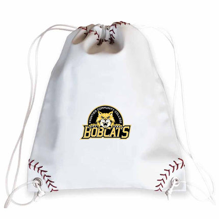 Frontier Community College Bobcats Baseball Drawstring Bag - Authentic Series