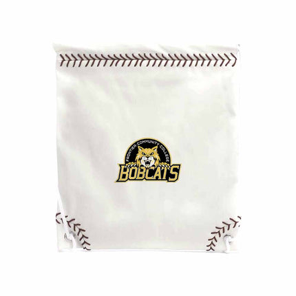 Frontier Community College Bobcats Baseball Drawstring Bag - Authentic Series