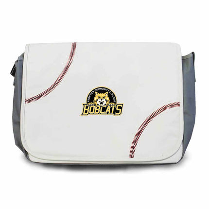 Frontier Community College Bobcats Baseball Messenger Bag - Authentic Series