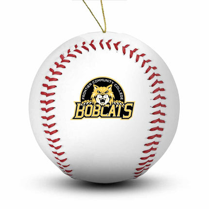Frontier Community College Bobcats Baseball Ornament - Authentic Series
