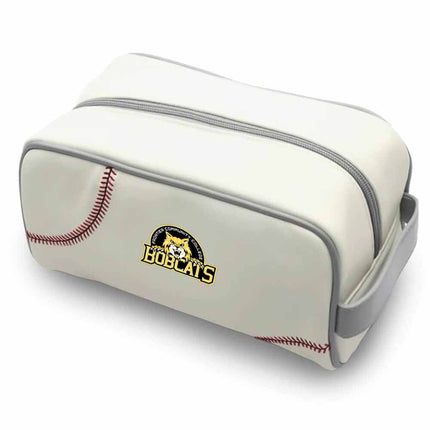 Frontier Community College Bobcats Baseball Toiletry and Cosmetics Bag - Authentic Series