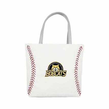 Frontier Community College Bobcats Baseball Tote Handbag - Authentic Series