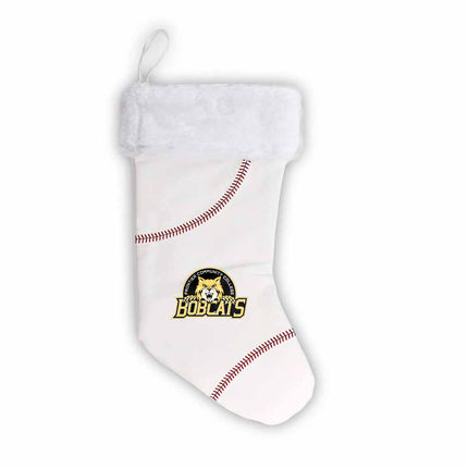 Frontier Community College Bobcats Baseball Christmas Stocking - Authentic Series