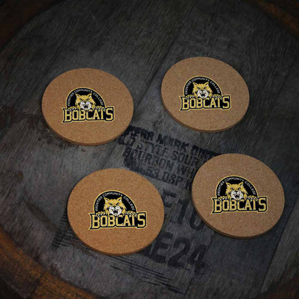 Frontier Community College Bobcats Cork Coasters