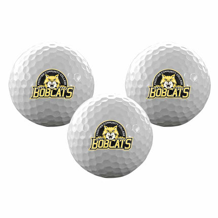 Frontier Community College Bobcats Golf Sleeve of 3 Golf Balls - Authentic Series