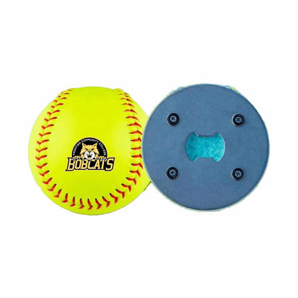 Frontier Community College Bobcats Softball Bottle Opener - Authentic Series