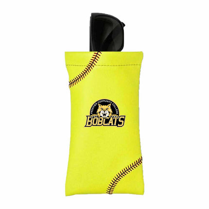 Frontier Community College Bobcats Softball Eyeglass Case - Authentic Series