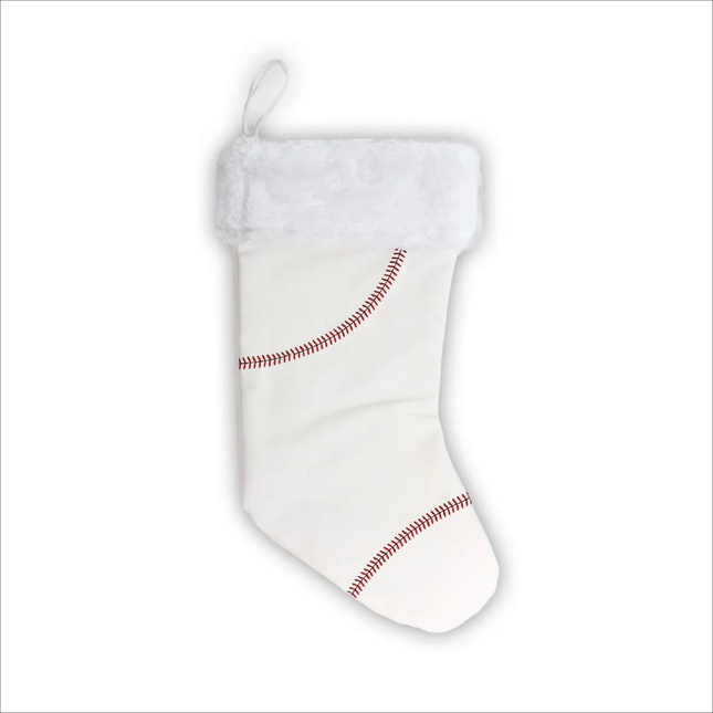 Genuine Baseball Christmas Stocking + FREE Shipping