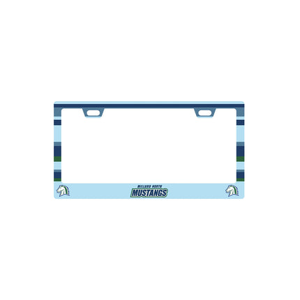 Millard North Mustangs High School License Plate Frame (2 Hole Mount)