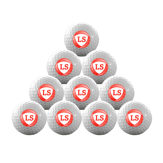 La Salle Insurance Golf One Dozen Golf Balls - Authentic Series