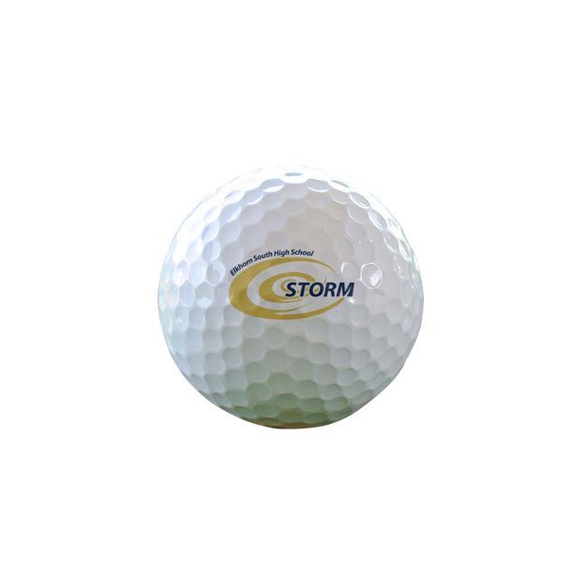 Elkhorn South Storm Golf Sleeve of 3 Golf Balls - Authentic Series