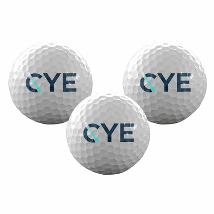 CYE Golf Sleeve of 3 Golf Balls - Authentic Series