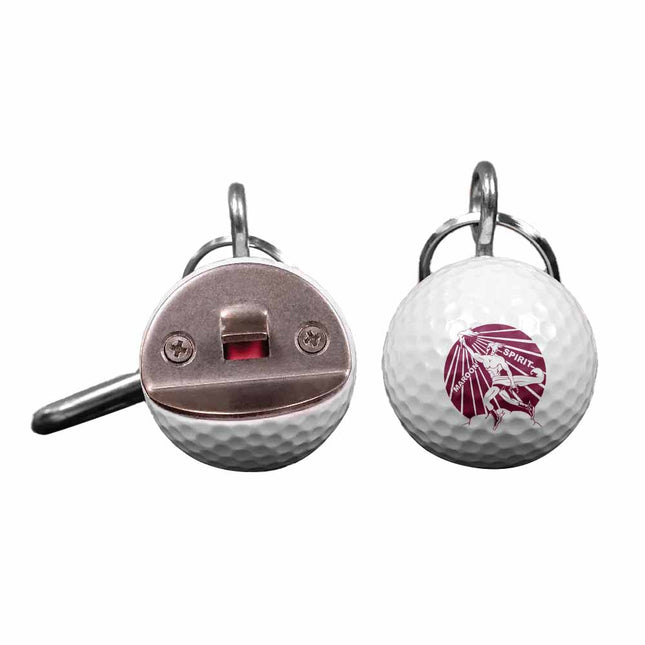 Blackwell Maroons Golf Ball Bottle Opener - Authentic Series