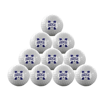 Marriotts Ridge Mustangs Golf One Dozen Golf Balls - Authentic Series