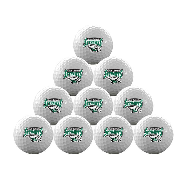 Skutt Catholic SkyHawks Golf One Dozen Golf Balls - Authentic Series