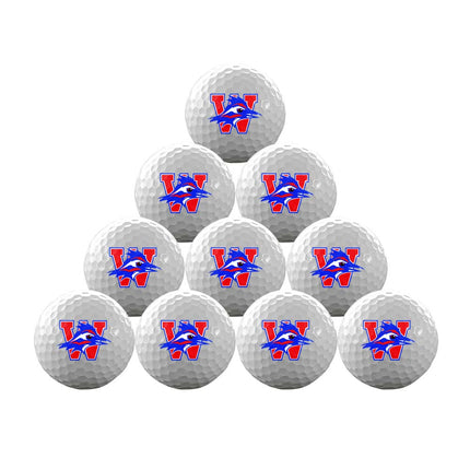 Westlake Chaparrals Golf One Dozen Golf Balls - Authentic Series