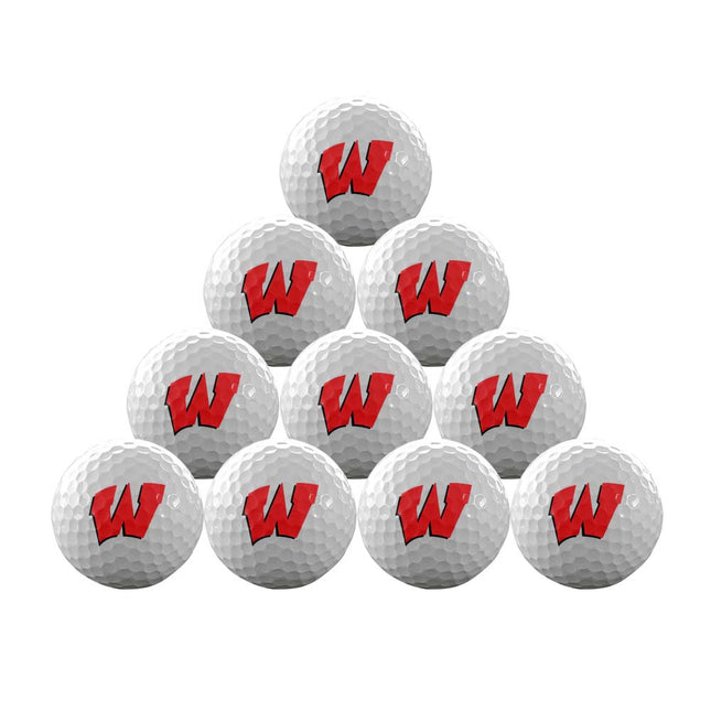 Westside High School Warriors Golf One Dozen Golf Balls - Authentic Series