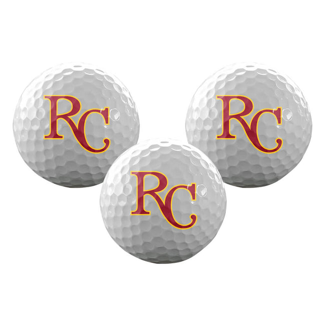 Roncalli Crimson Pride Golf Sleeve of 3 Golf Balls - Authentic Series