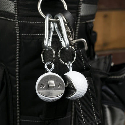 Westside High School Warriors Golf Ball Bottle Opener - Authentic Series
