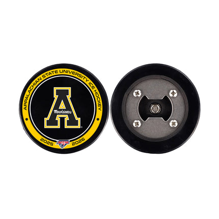 Appalachian State Mountaineers Hockey Puck Opener - Authentic Series