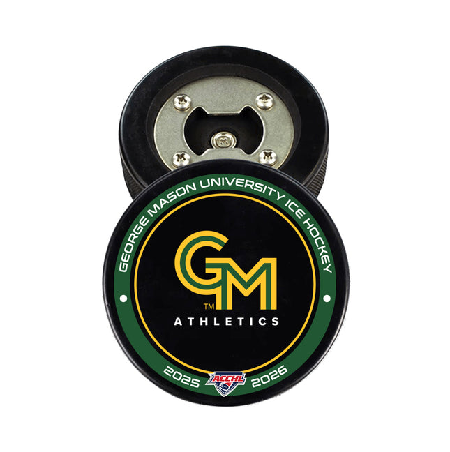 George Mason University Patriots Hockey Puck Opener - Authentic Series