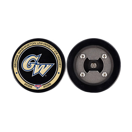 George Washington Revolutionaries Hockey Puck Opener - Authentic Series