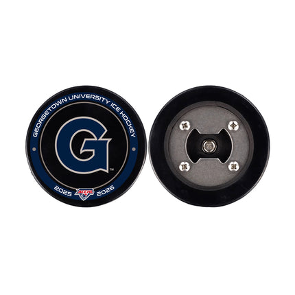 Georgetown University Hoyas Hockey Puck Opener - Authentic Series