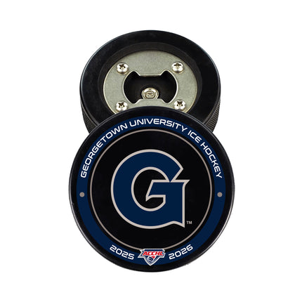 Georgetown University Hoyas Hockey Puck Opener - Authentic Series