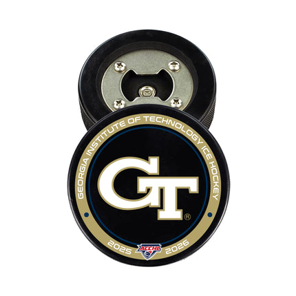 Georgia Tech Yellow Jackets Hockey Puck Opener - Authentic Series