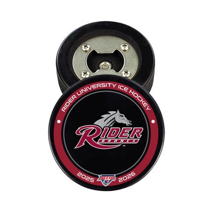Rider Broncs Hockey Puck Opener - Authentic Series