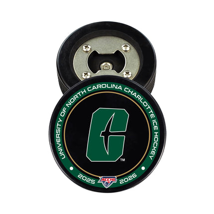 Charlotte 49ers Hockey Puck Opener - Authentic Series