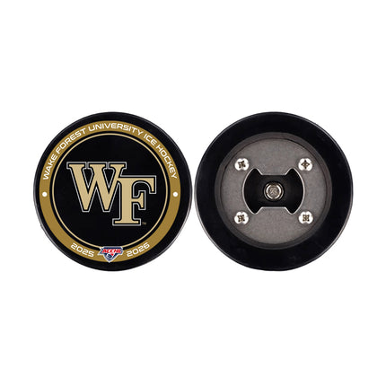 Wake Forest Demon Deacons Hockey Puck Opener - Authentic Series