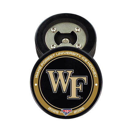 Wake Forest Demon Deacons Hockey Puck Opener - Authentic Series
