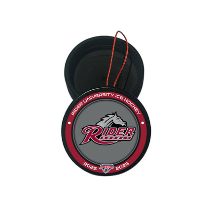 Rider Bronc Hockey Puck Ornament - Authentic Series