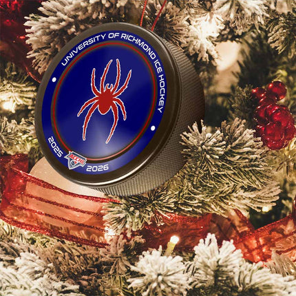 Richmond Spiders Hockey Puck Ornament - Authentic Series
