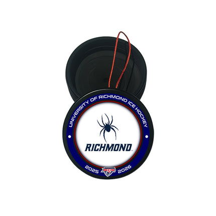Richmond Spiders Hockey Puck Ornament - Authentic Series
