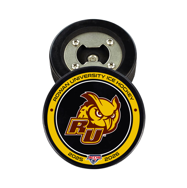 Rowan University The Profs. Hockey Puck Opener - Authentic Series