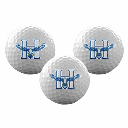 Heartland Hawks Golf Sleeve of 3 Golf Balls - Authentic Series