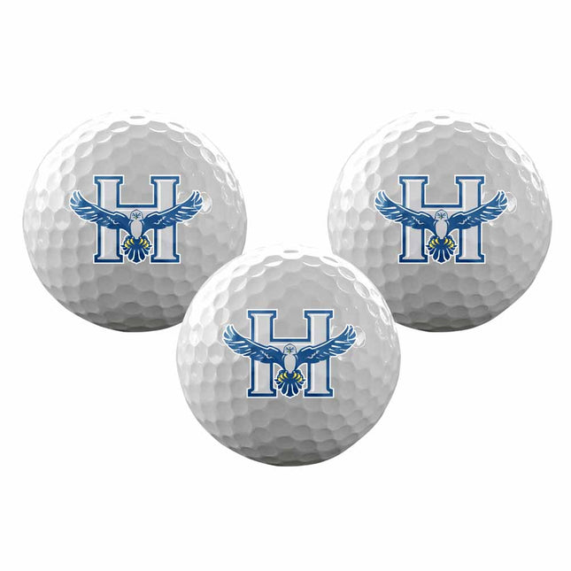 Heartland Hawks Golf Sleeve of 3 Golf Balls - Authentic Series
