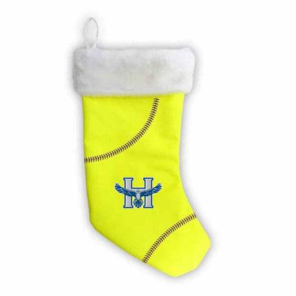 Heartland Hawks Softball Christmas Stocking - Authentic Series