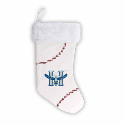 Heartland Hawks Baseball Christmas Stocking - Authentic Series