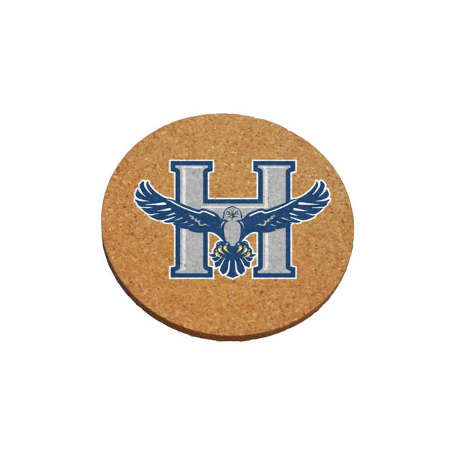 Heartland Hawks Cork Coasters