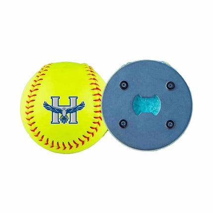 Heartland Hawks Softball Bottle Opener - Authentic Series