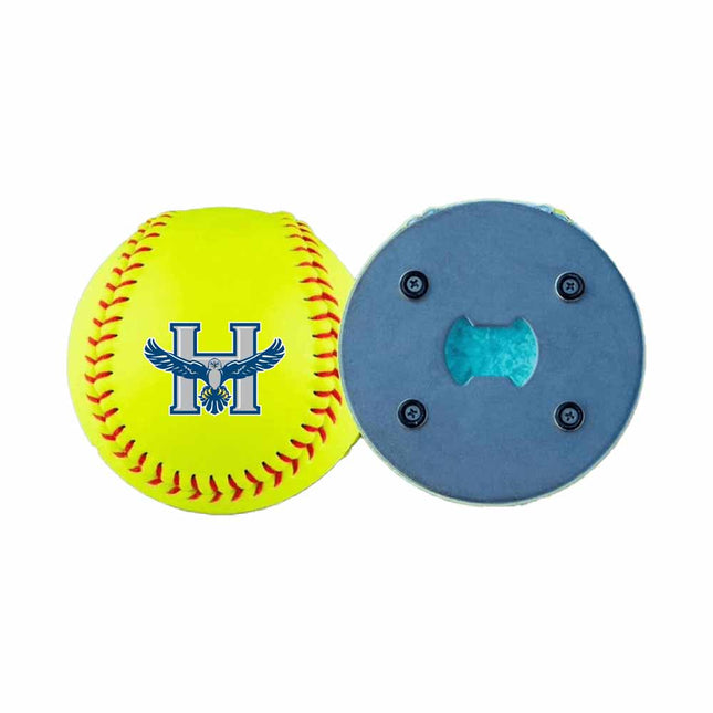 Heartland Hawks Softball Bottle Opener - Authentic Series
